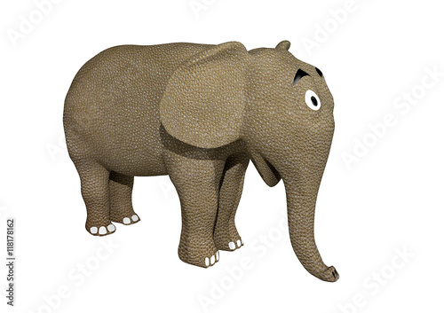 elefante renderiza    o 3D