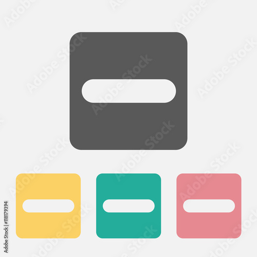minus sign icon