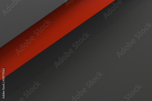 gray and red layer background 3d render