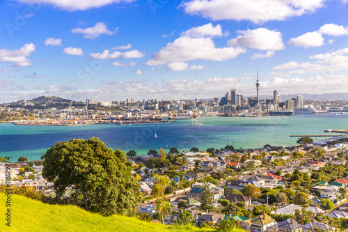Skyline of Auckland #1, New Zealand