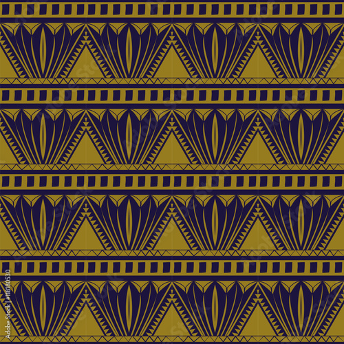 Antique seamless background 479 primitive sawtooth square triangle geometry
