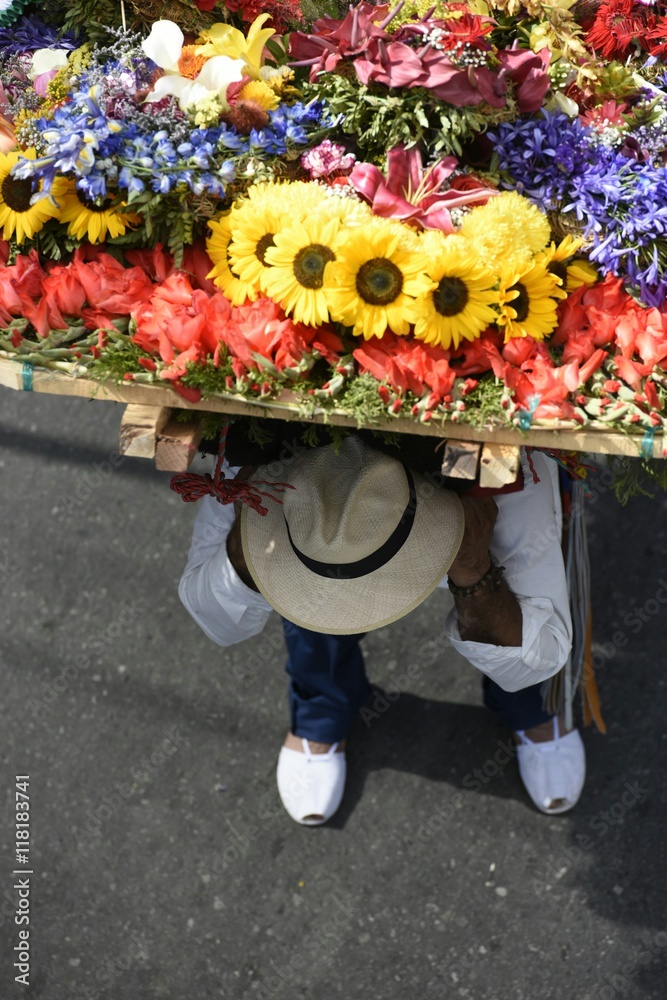 Desfile de Silleteros 2016 Stock Photo | Adobe Stock