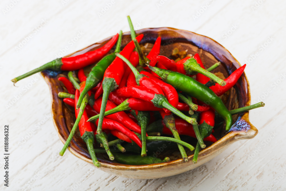 Hot chili pepper Hot chili pepper