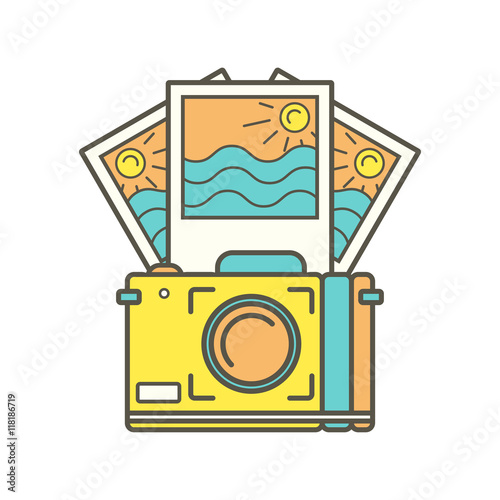 Camera and Instant photos.
