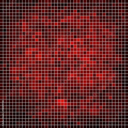 abstract vector square pixel mosaic background