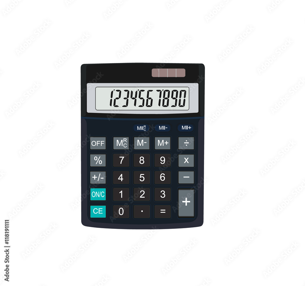 calculator, vector illustration calculator, vector illustration