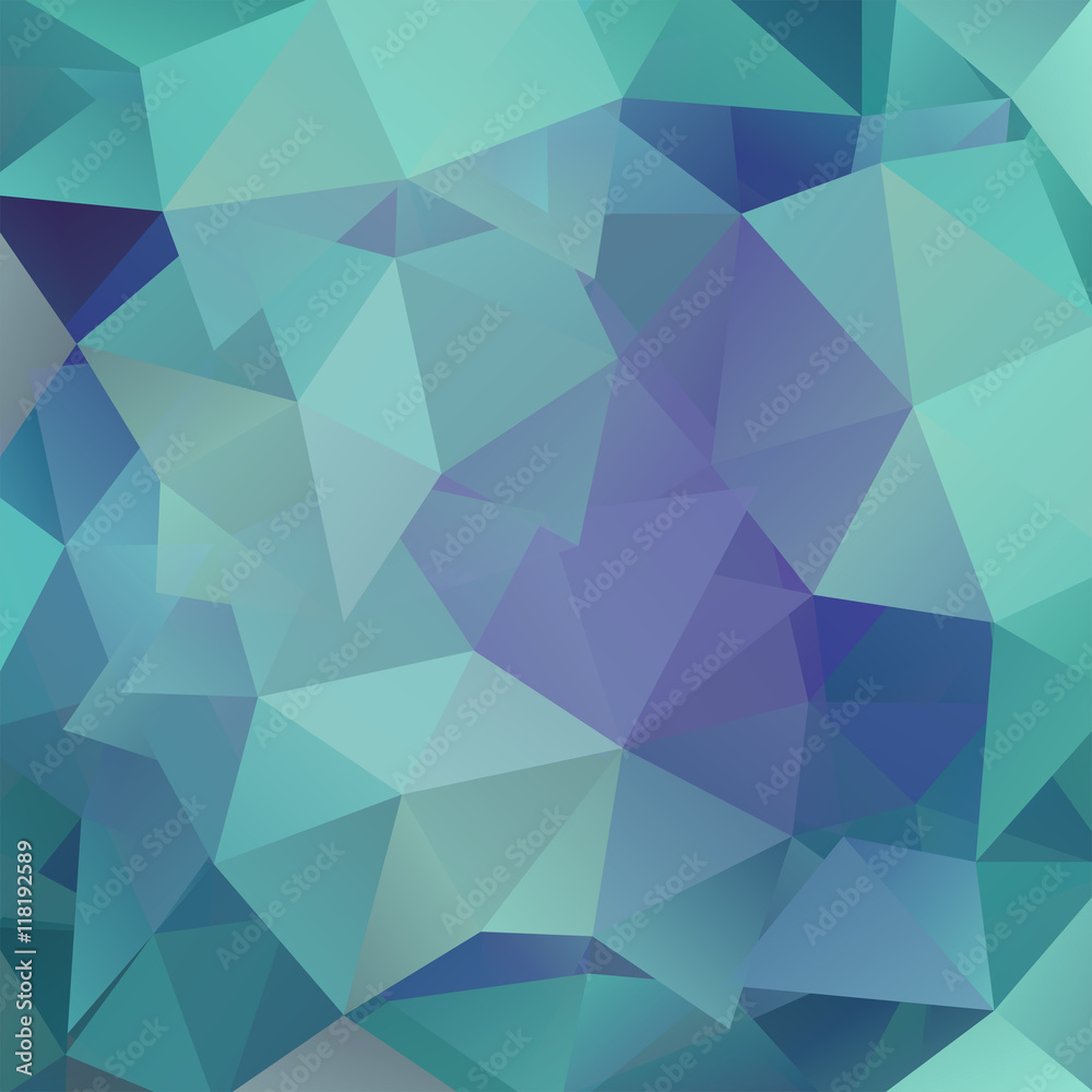 abstract background consisting of triangles, vector illustration