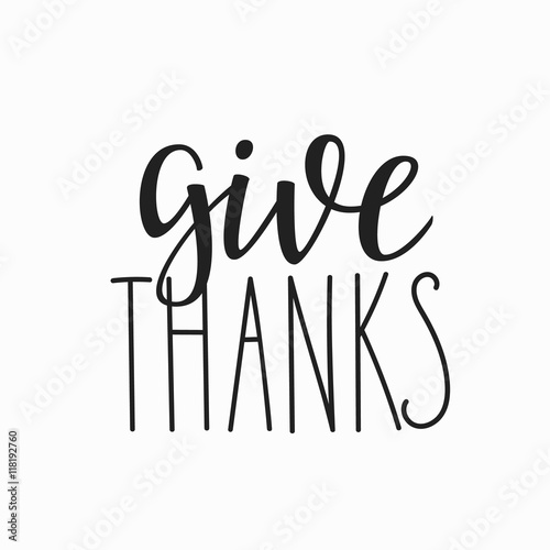 Thank you Family Positive quote lettering