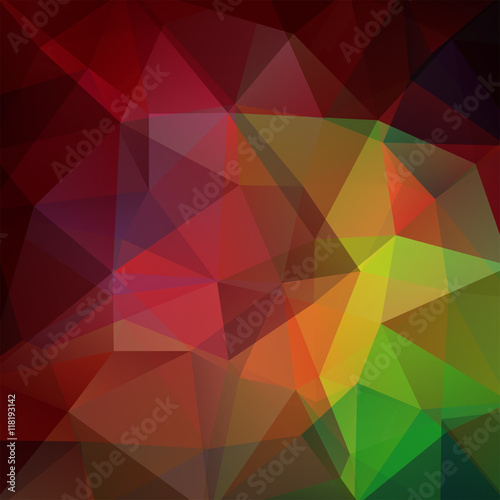 Geometric pattern, polygon triangles vector background 