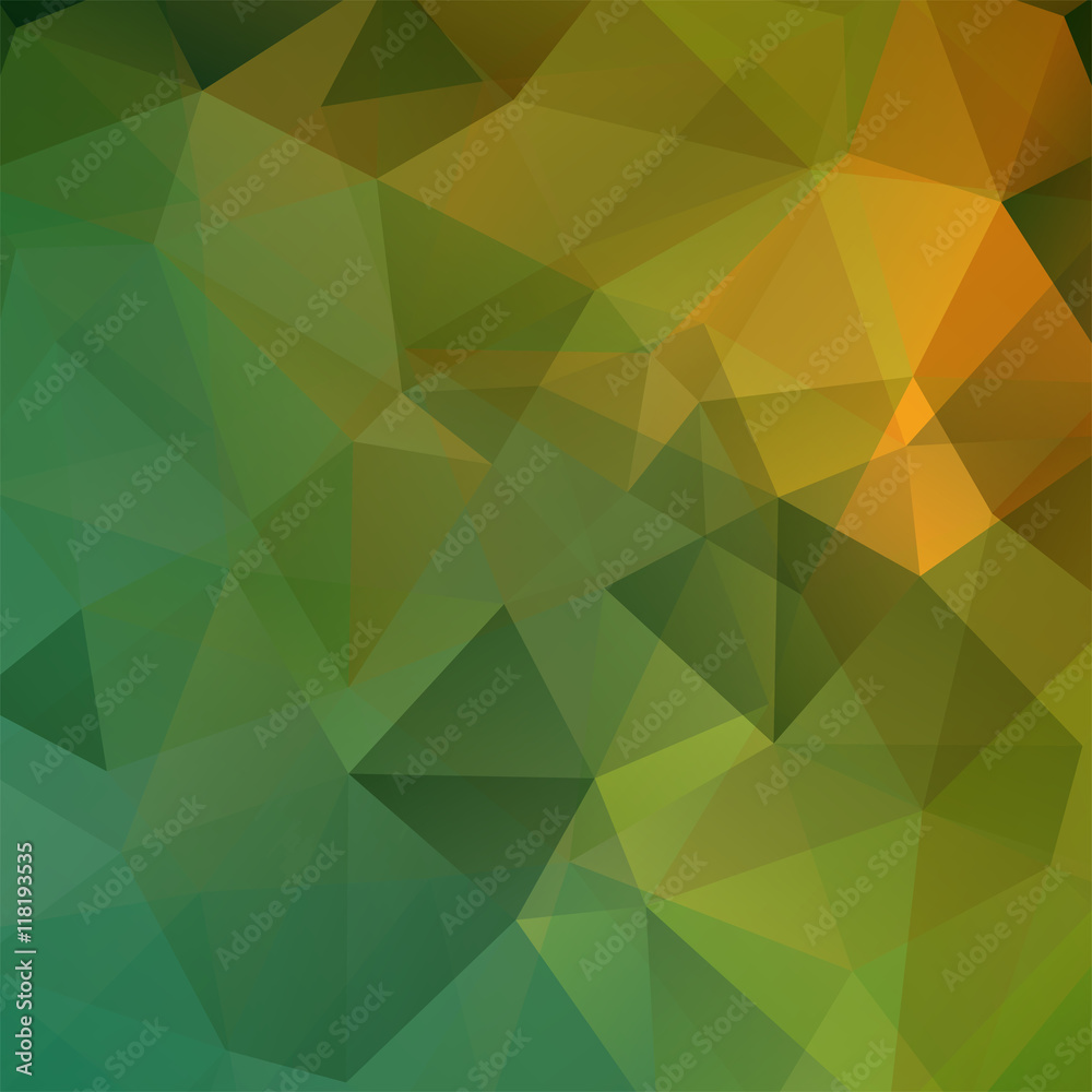 Obraz premium abstract background consisting of triangles, vector illustration