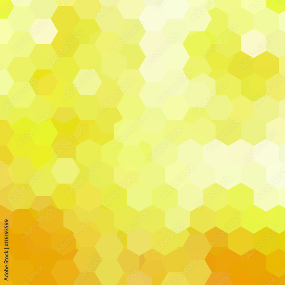 Background made of hexagons. Square composition with geometric shapes Background made of hexagons. Square composition with geometric shapes