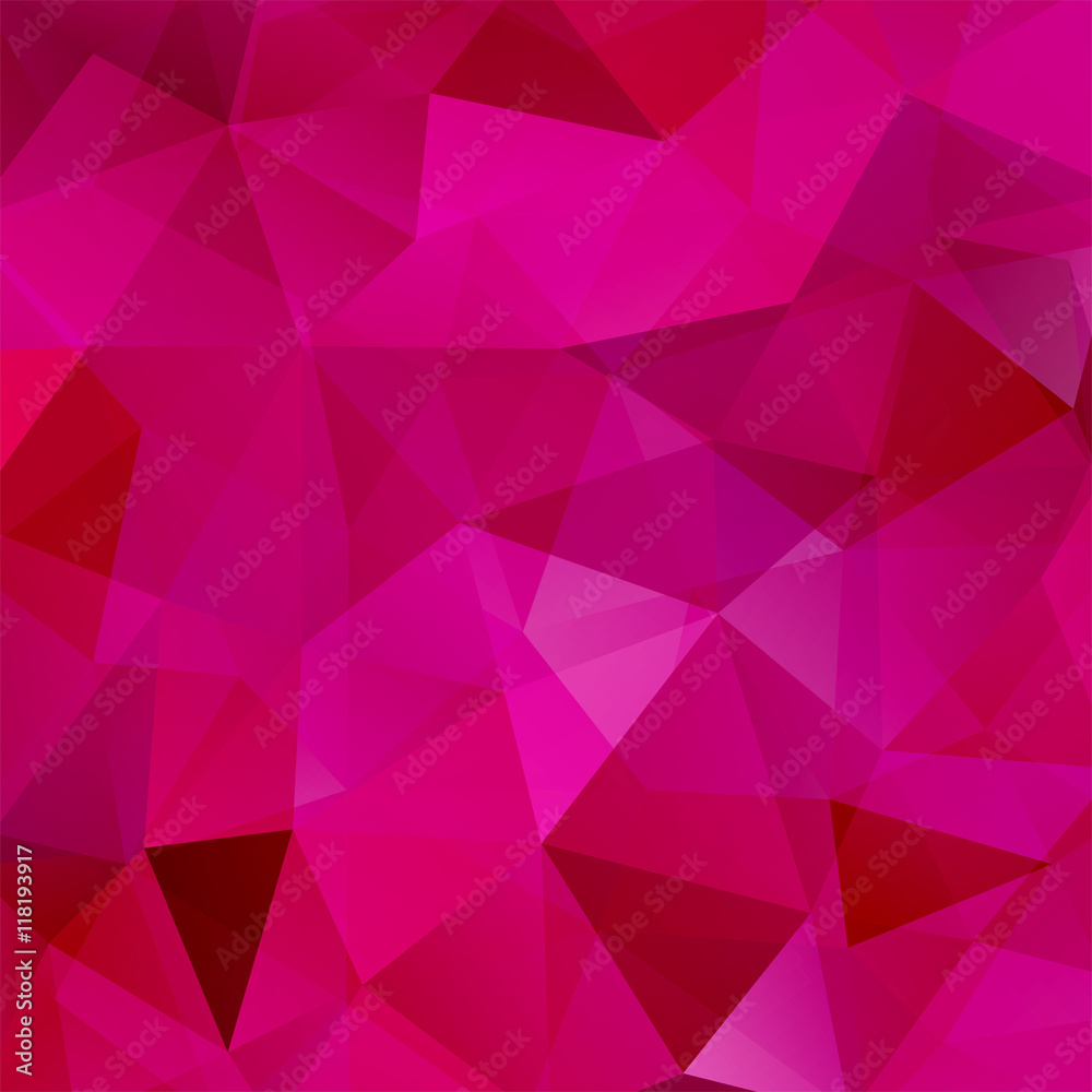 Fototapeta premium abstract background consisting of triangles, vector illustration