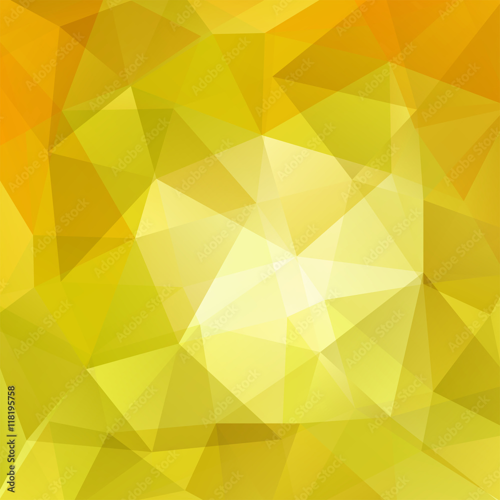 Abstract polygonal vector background. yellow geometric vector Abstract polygonal vector background. yellow geometric vector
