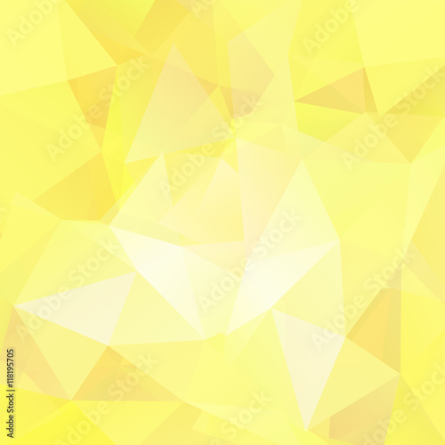 abstract background consisting of yellow triangles