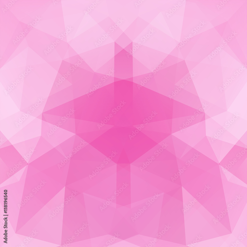 Fototapeta premium Background made of triangles. Square composition 