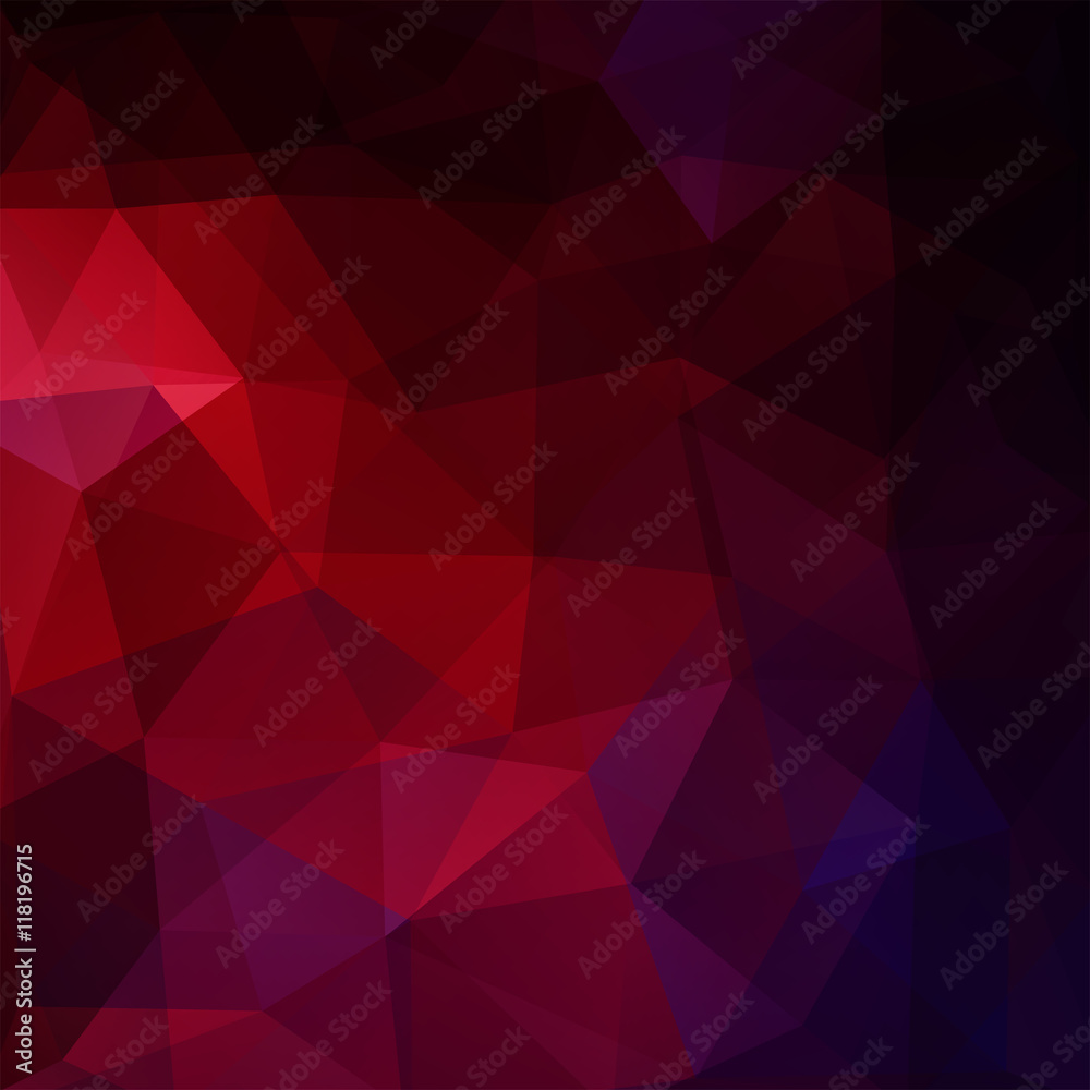 Background made of red, black, brown triangles. Background made of red, black, brown triangles.