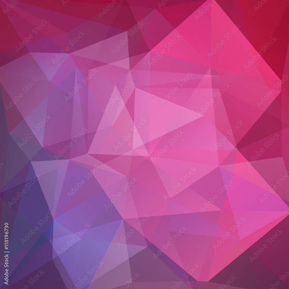 Obraz premium Polygonal vector background. Can be used in cover, book design