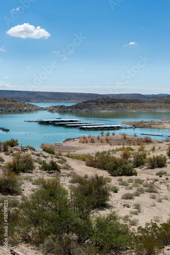 Elephant Butte Lake in New Mexico