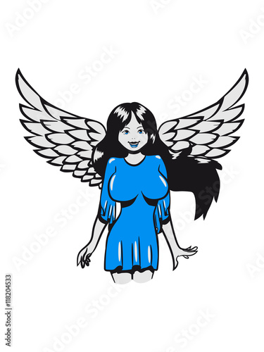 Angel wings sexy comic