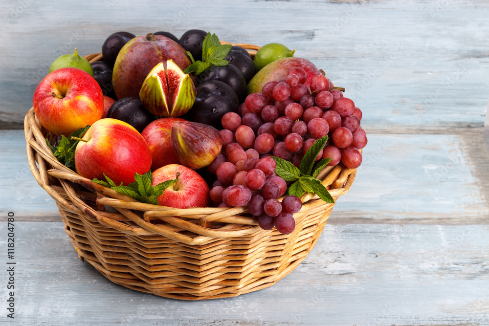 Fresh organic fruits Fresh organic fruits