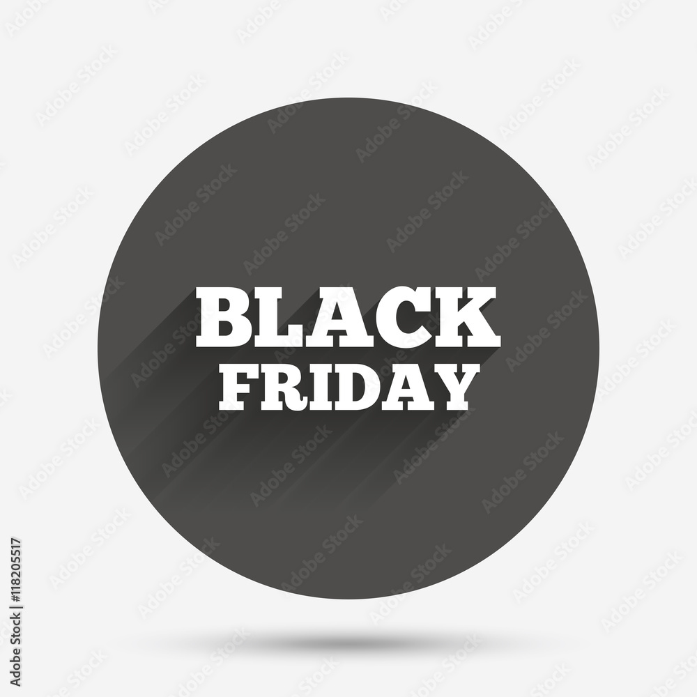 Black friday sign icon. Sale symbol. Black friday sign icon. Sale symbol.