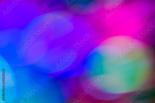 Colorful holidays bokeh