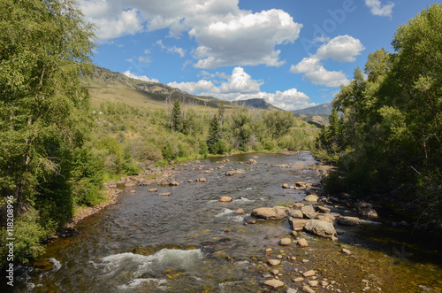 Blue River in Colorado, a tributary of the Colorado River