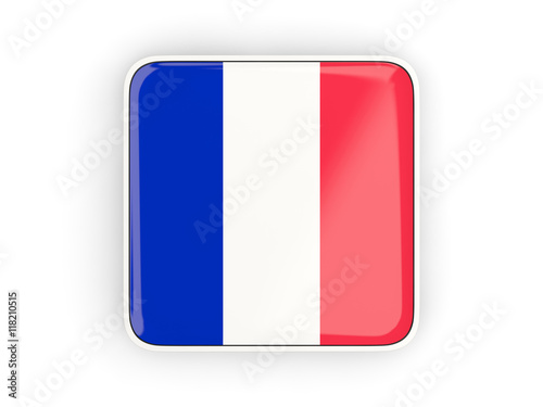 Flag of france, square icon Free Download Flag of france, square icon - GFXLoad