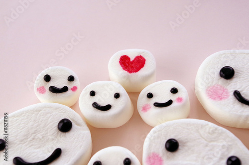 かわいいマシュマロ Stock 写真 Adobe Stock