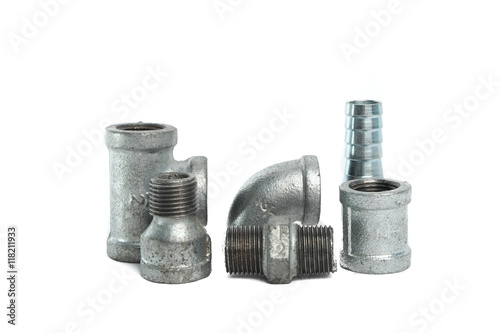 Galvanized steel pipe fitting