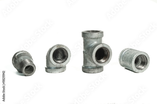 Galvanized steel pipe fitting