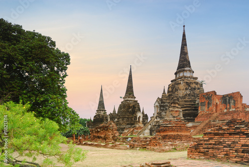 Wat Phra Sri Sanphet Thai heritage , Ayutthaya, Thailand