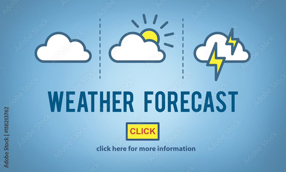 Weather Forecast Measure Prediction Temperature Concept Weather Forecast Measure Prediction Temperature Concept