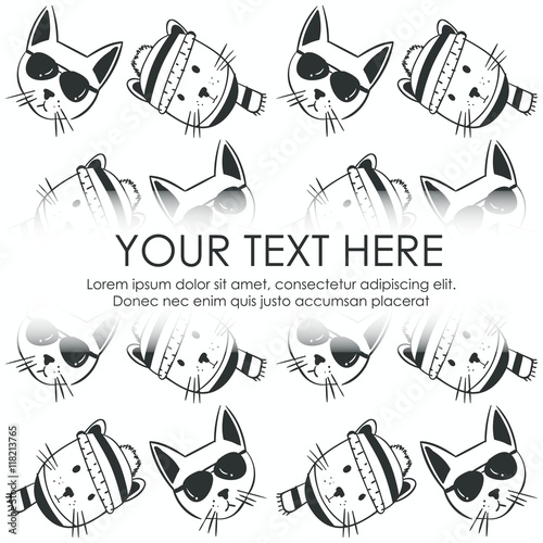 pet shop logo icon Vector
