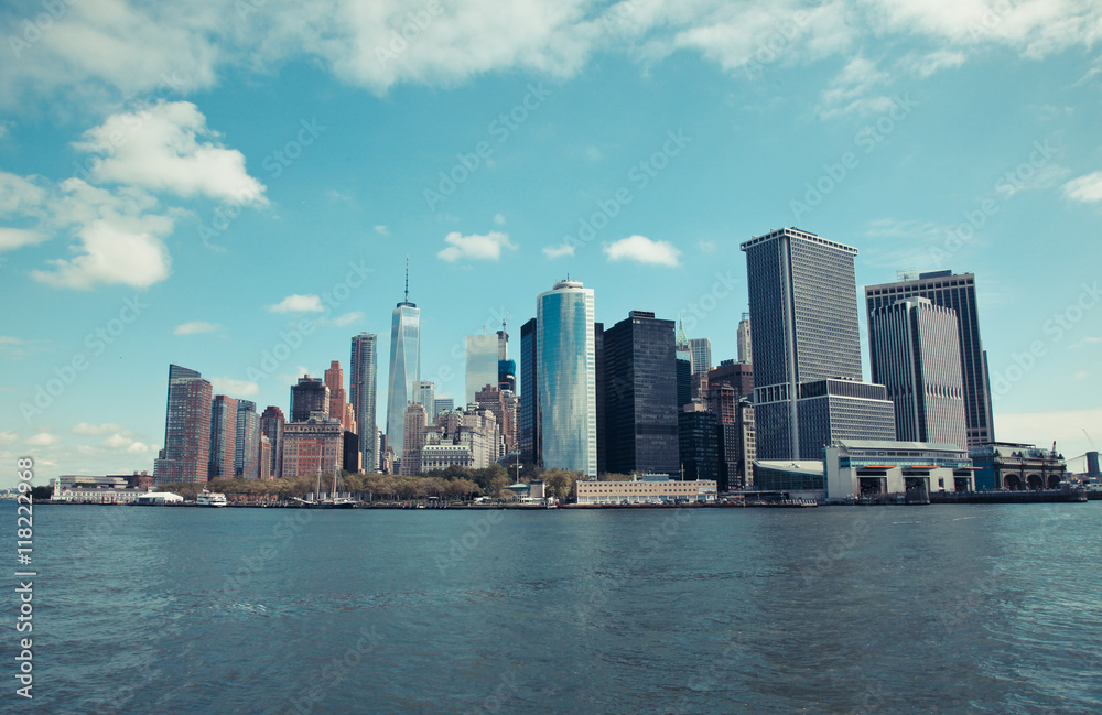 Manhattan, New York City - obrazy, fototapety, plakaty 