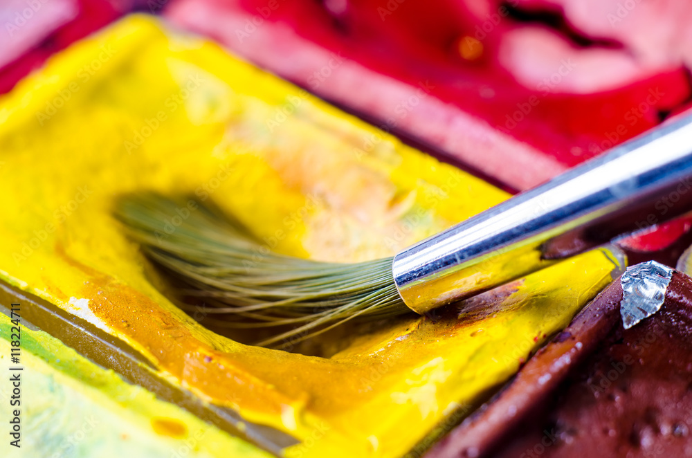 Obraz premium paint brush