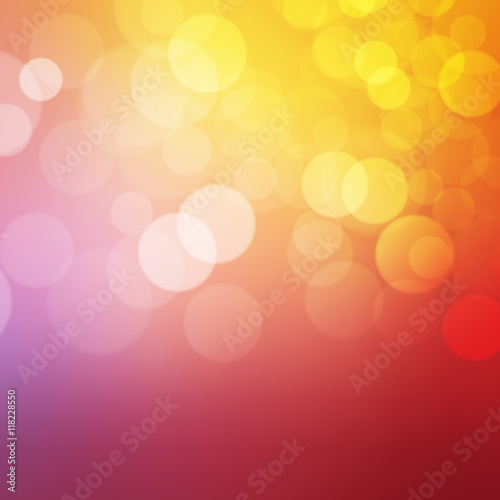 Colorful bokeh background - Vector