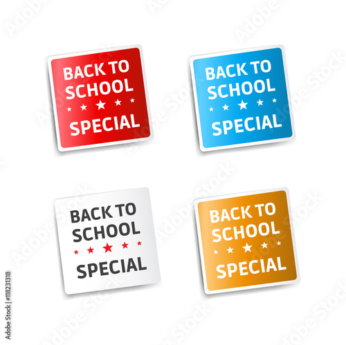 Back To School Special Stickers