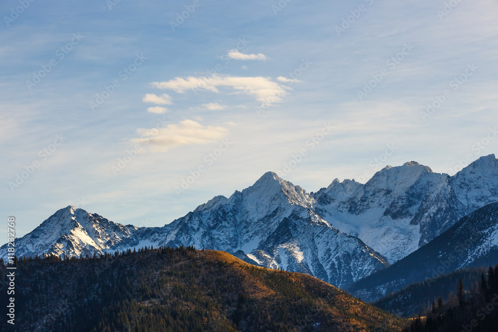 mountain landscape, Tatry, Poland