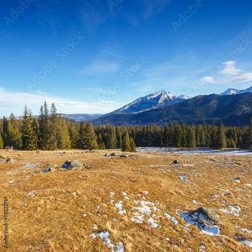 mountain landscape, Tatry, Poland
