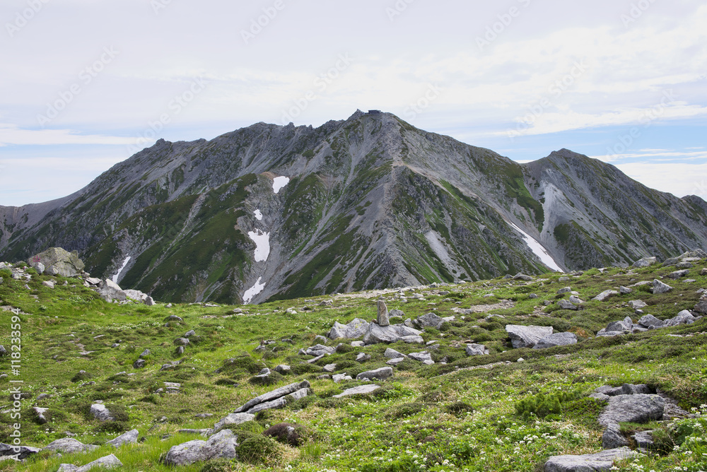 Fototapeta premium 浄土山から見る立山