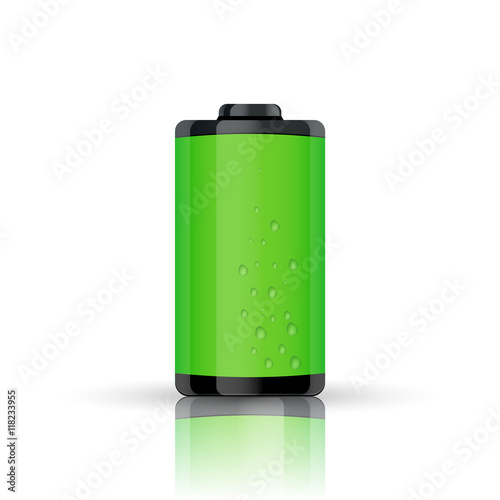 green battery icon