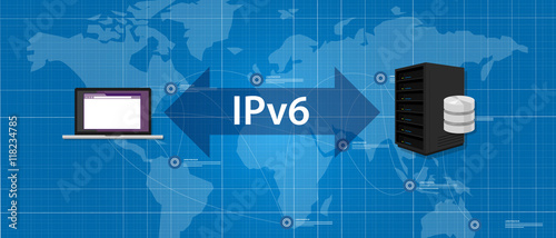 IPv6 Internet Protocol version 6 connection server computer standard