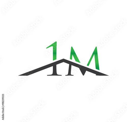 1m green initial