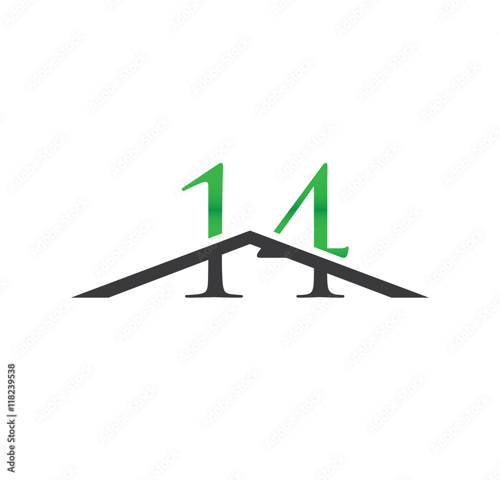 14 green initial 14 green initial