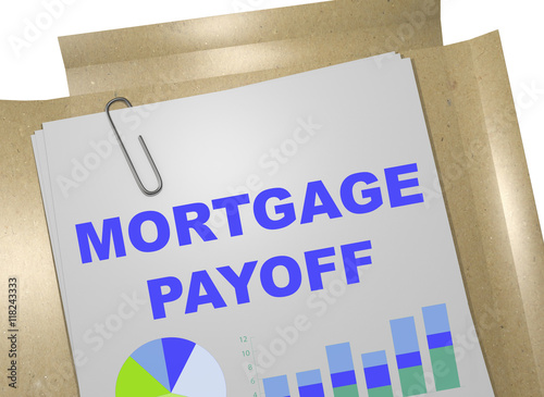 Mortgage Payoff concept