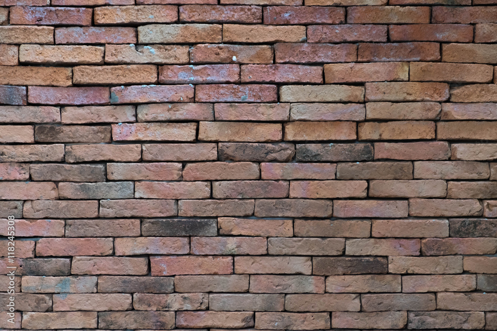 Fototapeta premium close up brick wall texture background