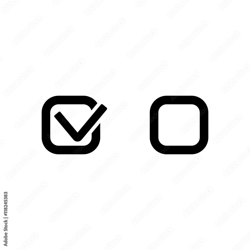 Checklist sign icon Checklist sign icon