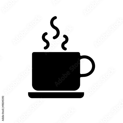 cup of hot tea or coffee icon