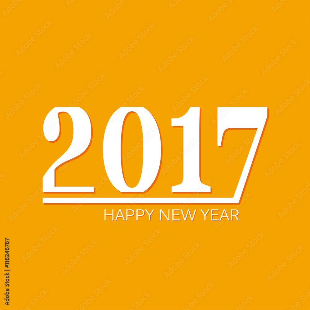 Vector happy new 2017 year background. Template for your design. Vector happy new 2017 year background. Template for your design.